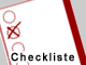 Checkliste Checkliste